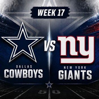 Dallas Cowboys vs. New York Giants 